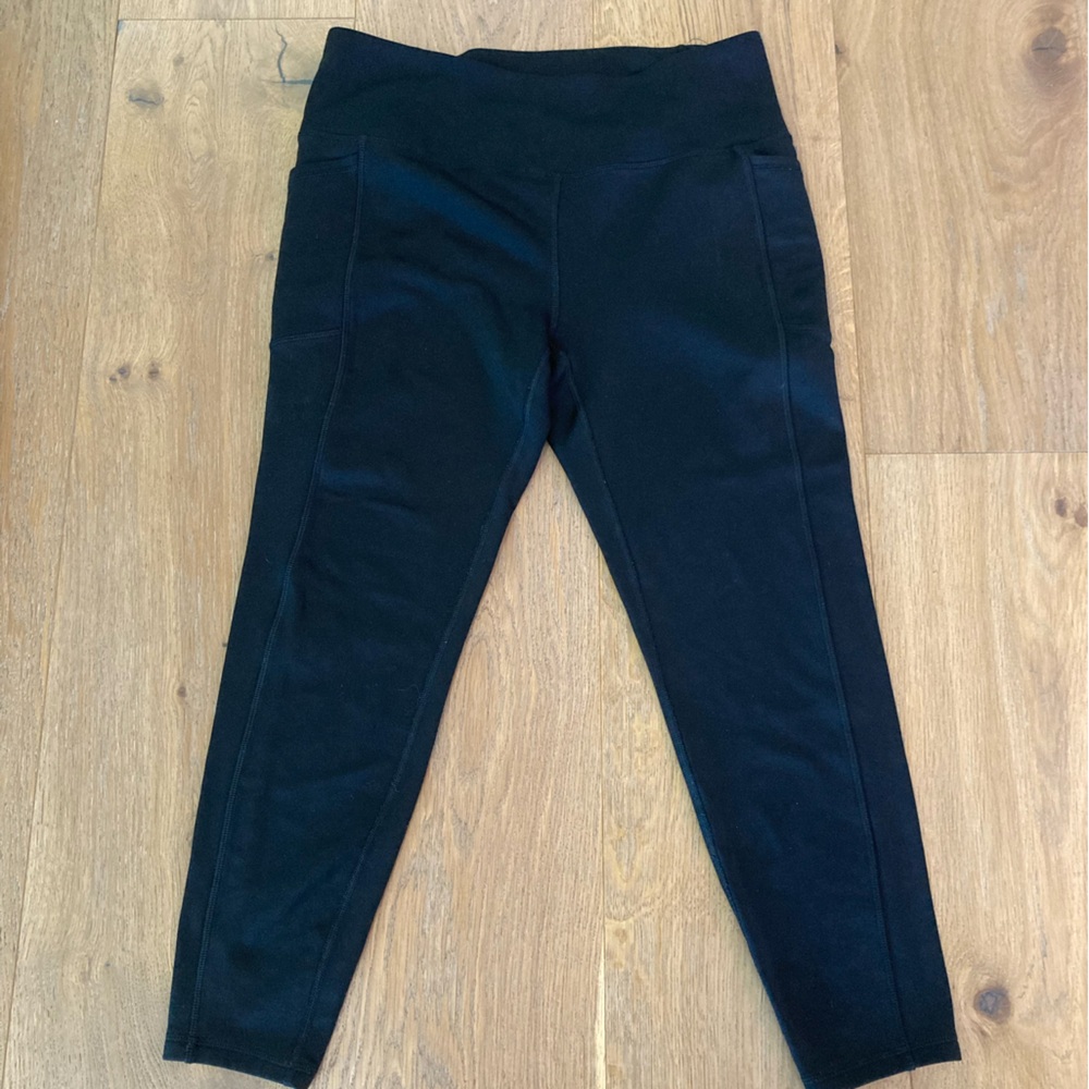 Insulated Spyder Black Leggings